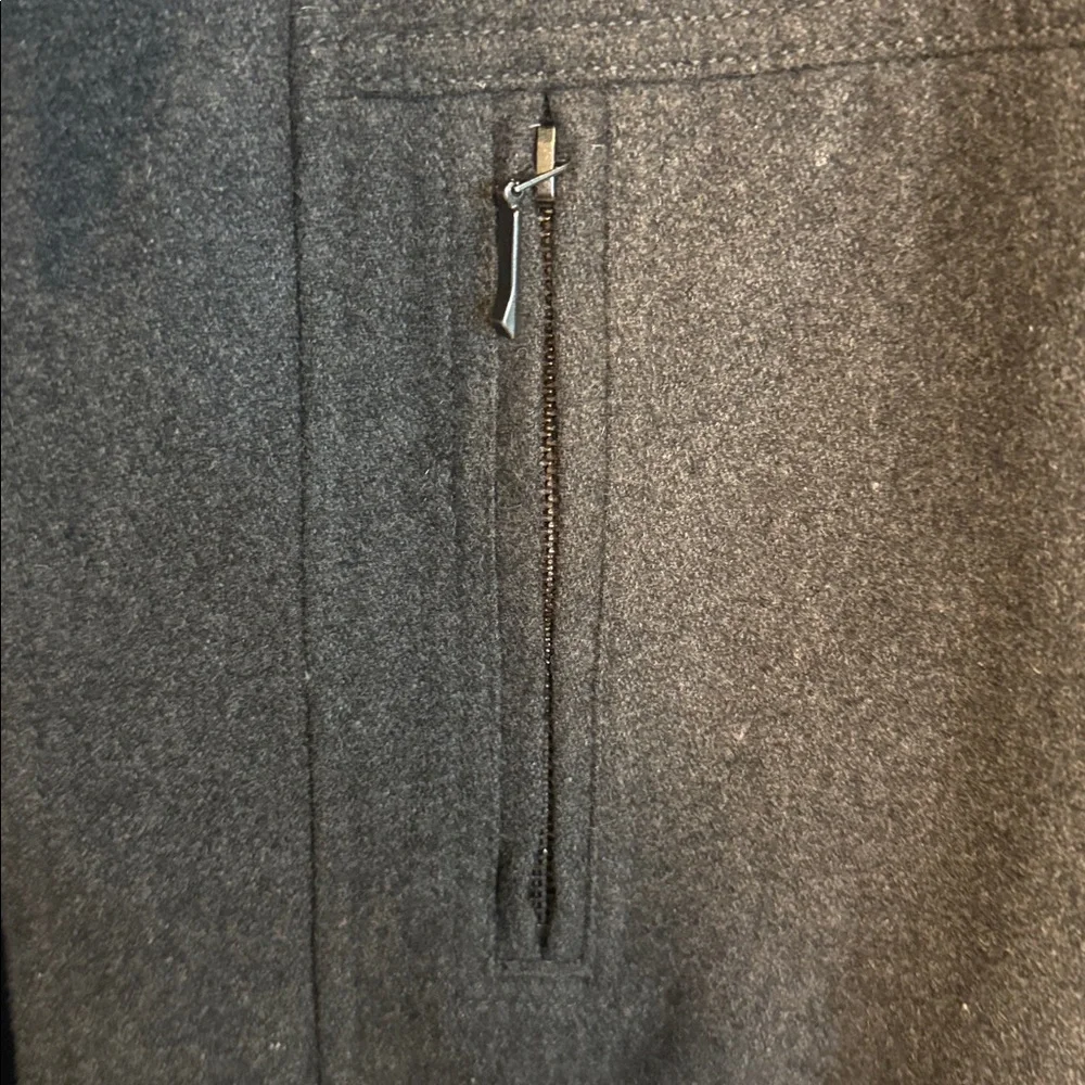 London Fog Men’s wool Charcoal coat